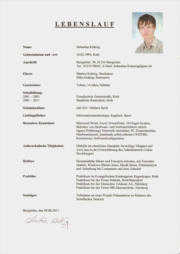 Bewerbung Praktikum Kindergarten 9 Klasse Vorlage Best Of Muster