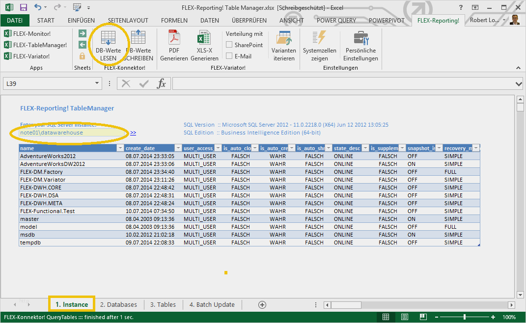 Excel Vorlage Datenbank Best Of Sql Tabellen Mit Flex ...