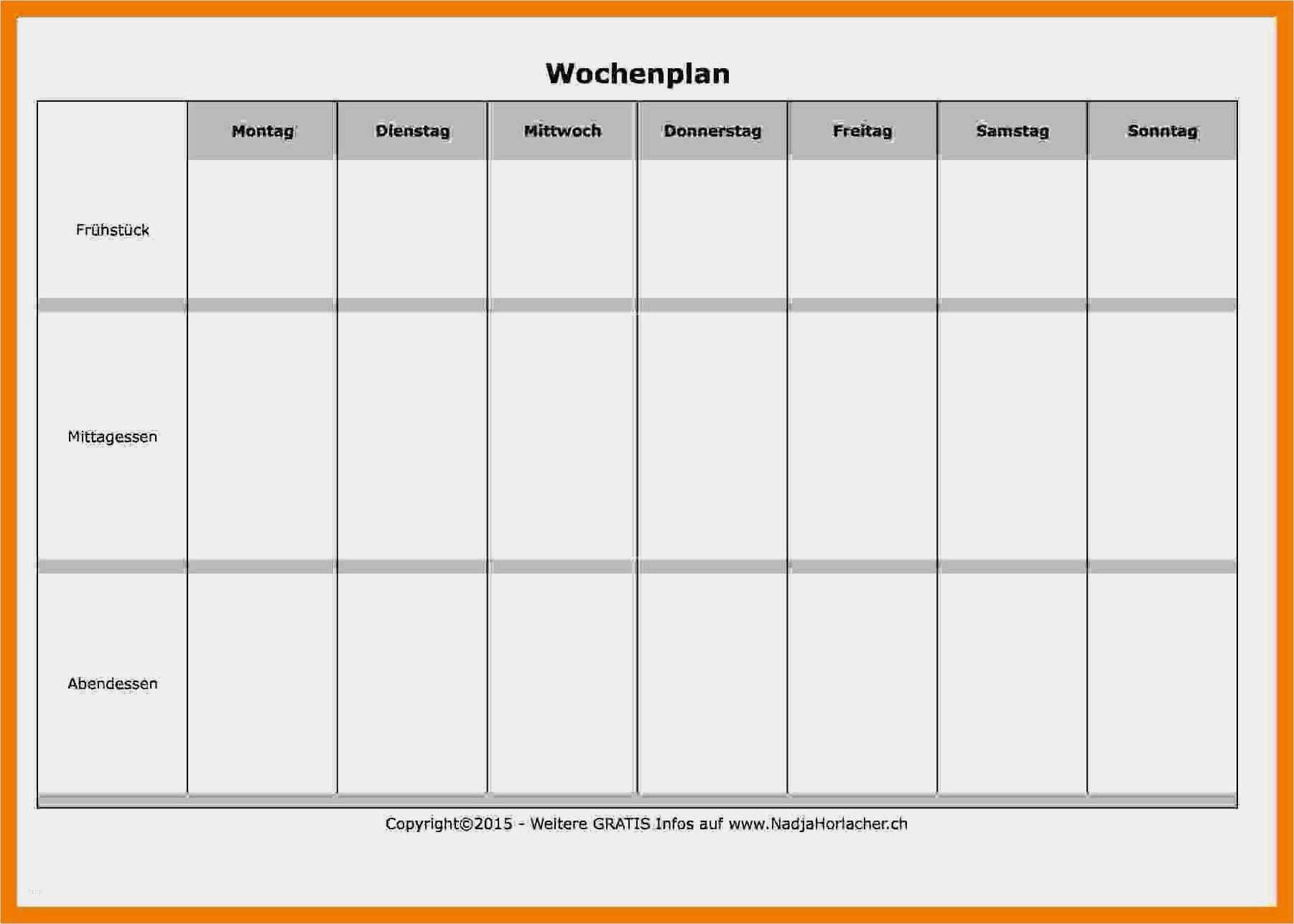 Fragebogen Kita Vorlage Inspiration 15 Wochenplan Kita Vorlage