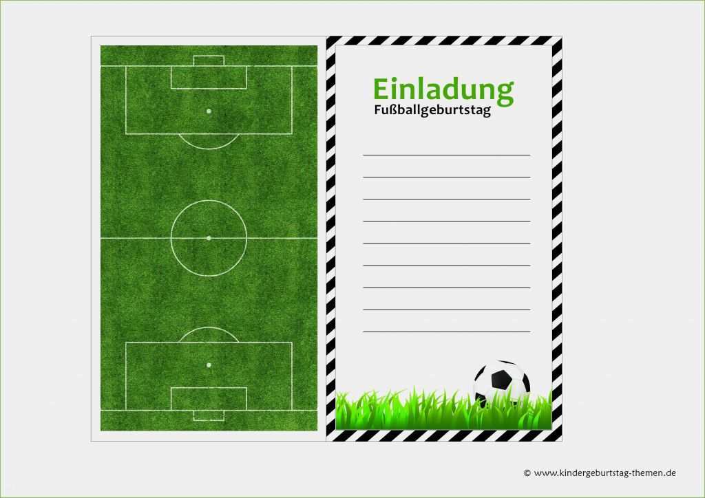 Cool Fussball Gutschein Vorlage Zum Ausdrucken Bilder ...