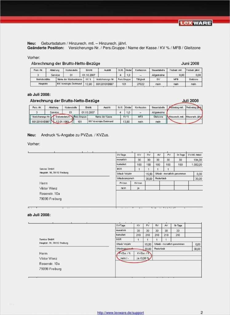 Lohnzettel Vorlage Pdf Fabelhaft Datev Abrechnung Der Brutto Netto ...