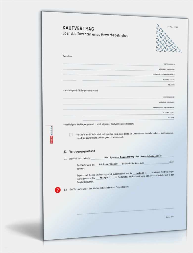 Mobile Kaufvertrag Vorlage Schön Kaufvertrag Inventar Gewerbebetrieb