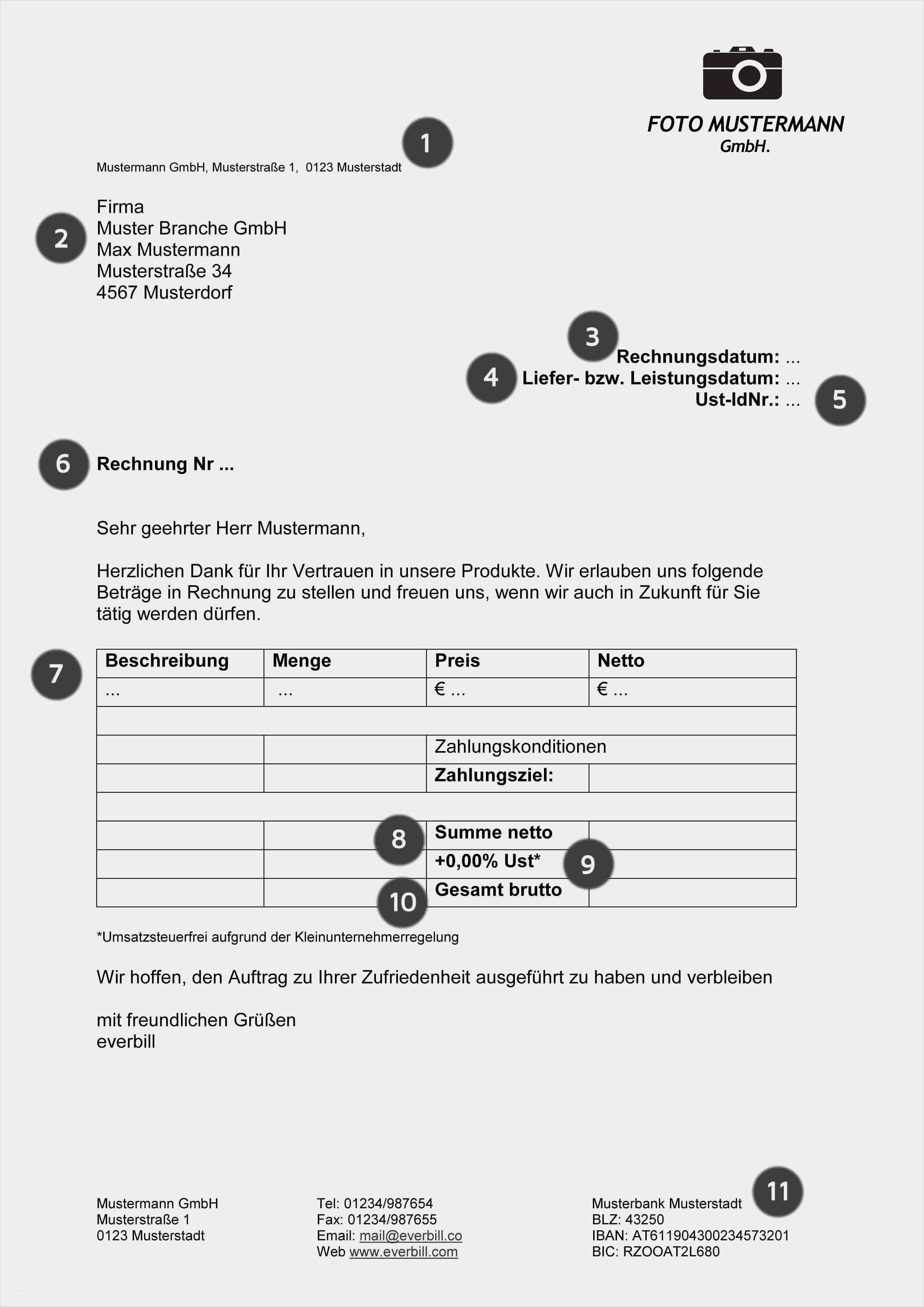 Quittung Privatverkauf Vorlage Ohne Mehrwertsteuer Beste Rechnung