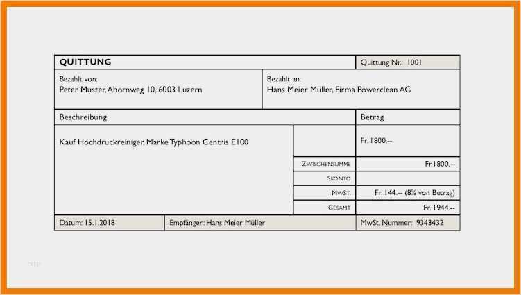 Quittung Privatverkauf Vorlage Ohne Mehrwertsteuer Elegant 15 Vorlage