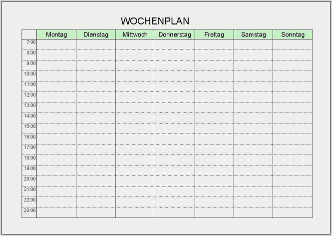 Stundenplan Uni Vorlage Excel Wunderbar Stundenplan Vorlage Excel Best