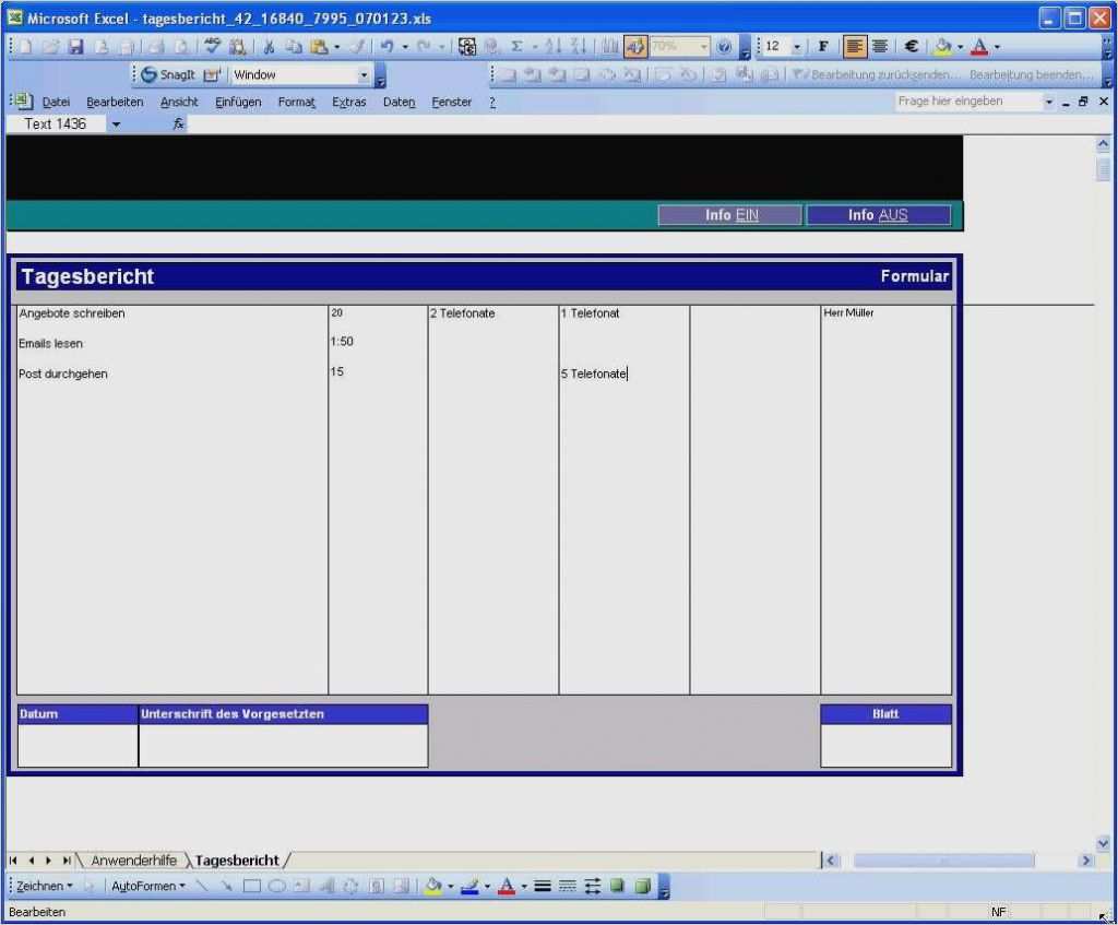 Vorlage Verpflegungsmehraufwand Excel Elegant ...