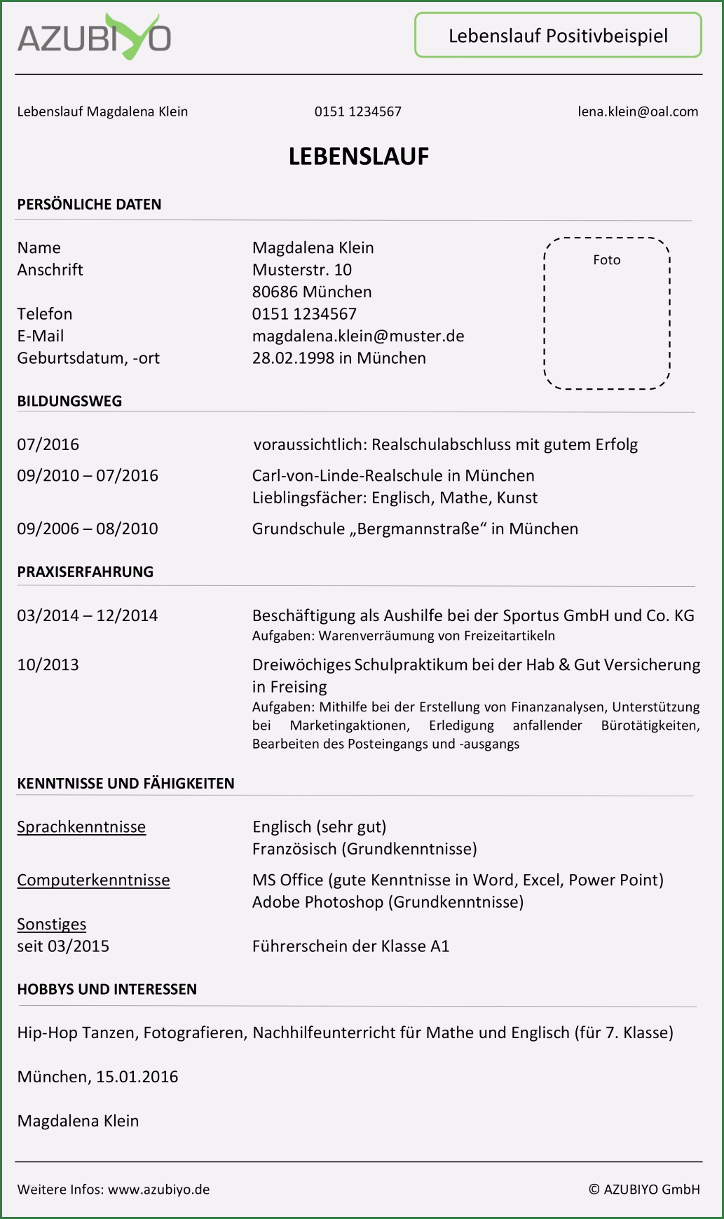 Lebenslauf Vorlage Azubiyo Süß 11 Platzierung Lebenslauf Vorlagen