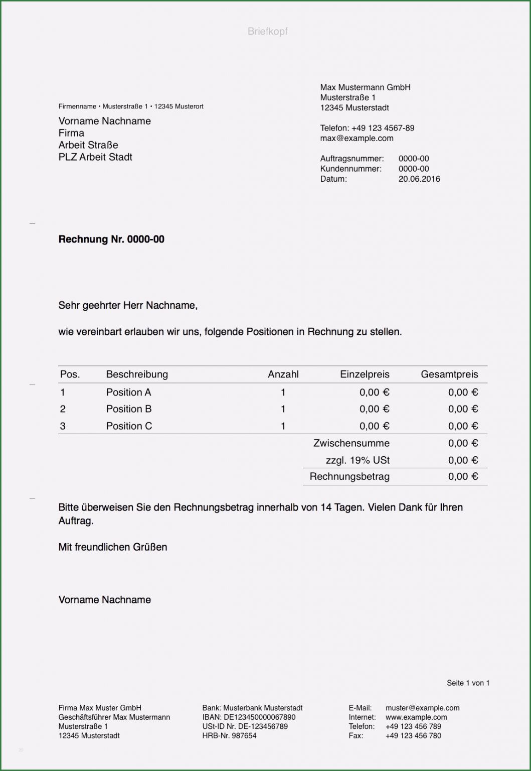 Numbers Vorlage Rechnung Kostenlos Elegant Rechnungsvorlage Schweiz Im